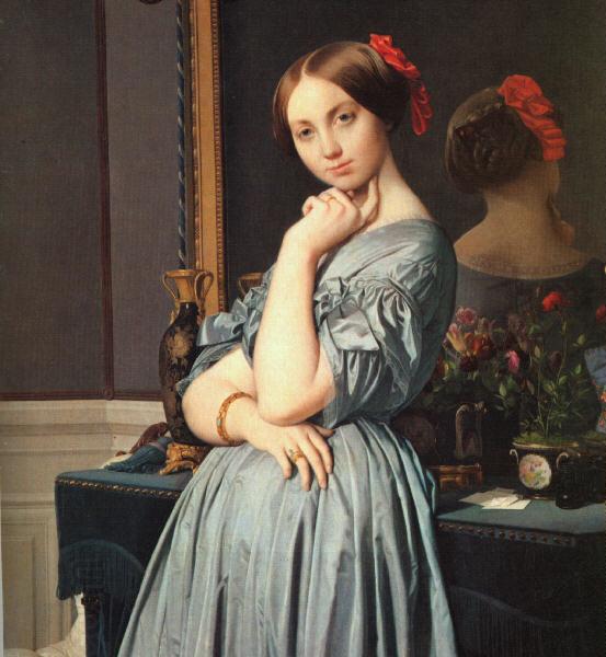 Jean-Auguste Dominique Ingres The Comtesse d'Haussonville oil painting picture